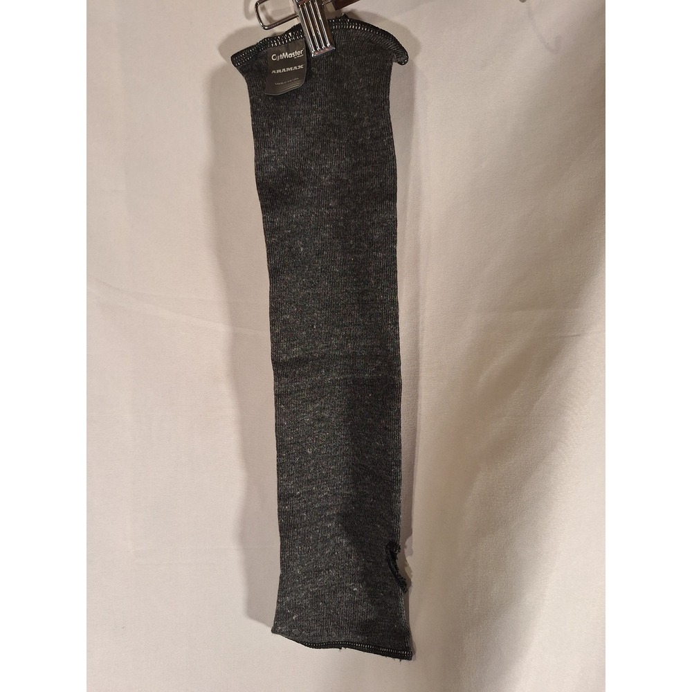 Magid CutMaster Aramax Cut Resistant Sleeves Thumb Hole Grey 24 Pack Made in USA